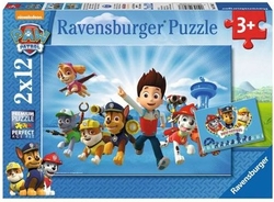 PUZZLE 2D PAW PATROL 2X12 PEÇAS