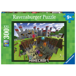 XXL 300-Piece Minecraft 2D Puzzle