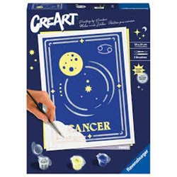 Kit Para Pintar Con Números Ravensburger Creart Serie Trend