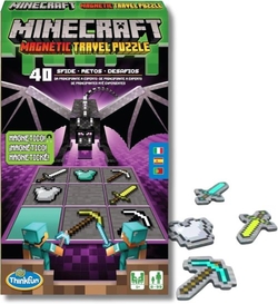 XOGO DE MESA MINECRAFT MAGNETIC TRAVEL PUZZLE RAVENSBURGER