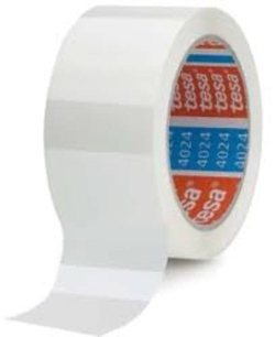 JOGO 6 ROLOS FITA DE EMBALAGEM BRANCO PP 4089 66MX50MM