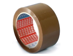 PACK 6 ROTLLOS CINTA EMBALAJE PVC MARRON 4120 66MX50MM