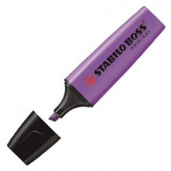 C/10 MARCADORES FLUORESCENTES LAVANDA STABILO BOSS 70/55