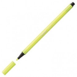 C/10 ROTULADOR STABILO PEN 68 FLUO AMARILO Nº024 PUNTA 1,OM