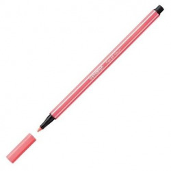 C/10 MARCADOR STABILO PEN 68 FLUO VERMELHO Nº040 PONTA 1,OMM