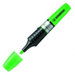 C/5 MARQUEURS FLUORESCENTES STABILO LUMINATOR VERT