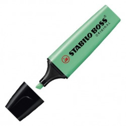 C/10 MARCADORES FLUORESCENTES TURQUESA STABILO BOSS 70/51
