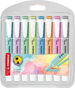 CASE OF 8 STABILO SWING COOL FLUORESCENT MARKERS NEW