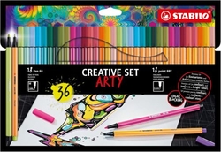 ESTOXO 36 ARTY LINE STABILO PEN 68 & POINT 88