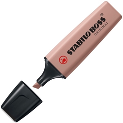 C/10 MARCADOR FLUORESCENTE OCRE OSCURO STABILO BOSS