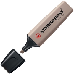 C/10 MARCADOR FLUORESCENTE CINZENTO PALIDO STABILO BOSS
