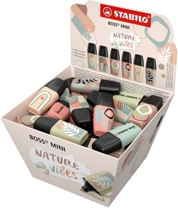 Exp 50 marcador stabilo boss mini nature colores surtidos