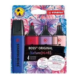 ESTOIG 4 MARCADORES STABILO NATURECOLORS WILDFLOWER EDIT.