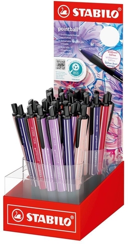 EXP 38 STABILO POINTBALL WILDFLOWERS EDITION PONTA M 0,5MM