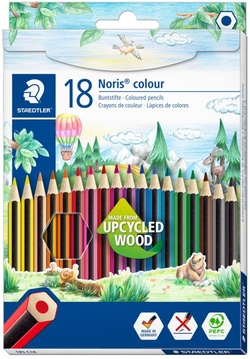 SET 18 NORIS COLORED PENCILS 185 ASSORTED COLORS