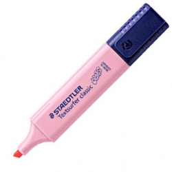 C/10 MARCADORES FLUORESCENTES CARMIN CLARO CLASSIC PASTEL