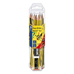 ÉTUI 12 CRAYON DE GRAFITO NORIS HB Nº2 + PRÉSENT
