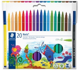 ESTOXO 20 ROTULADORES DE CORES NORIS CLUB 326