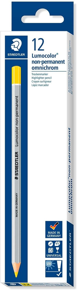 C/12 LÁPIS ESPECIALES OMNICHROM 108 AMARELO STAEDTLER