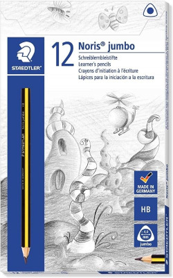 C/12 LÁPIS TRIANGULARES TRIPLUS JUMBO 119 2B