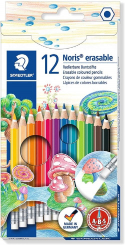 CASE 12 NORIS CLUB PENCILS 144 ASSORTED COLORS