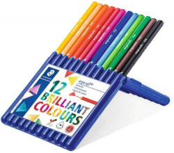 SET 12 ASSORTED COLORED PENCILS ERGOSOFT 157