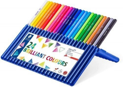 ESTOJO 24 LÁPIS DE CORES SORTIDOS ERGOSOFT 157