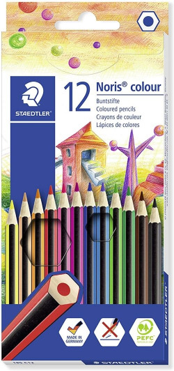 ESTOIG 12 LLAPIS NORIS COLOUR 185 COLORS ASSORTITS