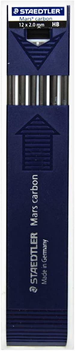 SET 12 LEAD REFILL 2MM HB MARS CARBON STEADTLER