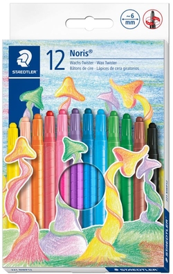 CASE 12 TWISTABLE CRAYONS NORIS 221