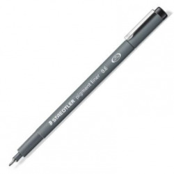 C/10 MARCADORES CALIBRADOS 0,6MM PIGMENT LINER