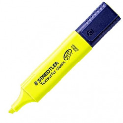 C/10 MARCADORES FLUORESCENTES AMARELO TEXTSURFER 364-1