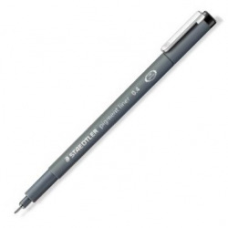 C/10 MARCADORES CALIBRADOS 0,4MM PIGMENT LINER