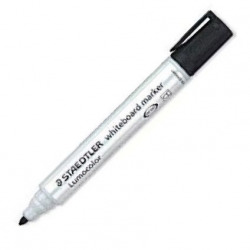 C/10 MARCADORES LUMOCOLOR WHITEBOARD 351 PRETO