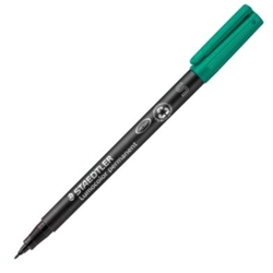 C/10 MARQUEUR LUMOCOLOR 313 VERT POINTE S PERMANENT