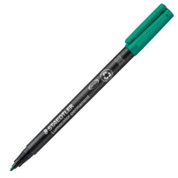 C/10 MARQUEUR LUMOCOLOR 317 VERT POINTE M PERMANENT