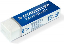 Gomas de borrar blanca mars plastic staedtler