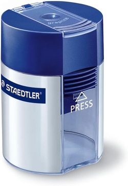 Exp 10 afilalapices simple plastico con deposito serie 511