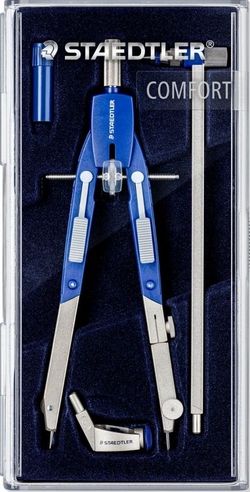 Estuche compas bigotera mars quickbow 552 con alargadera