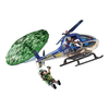 Playmobil Ciudad Helicoptero De Policia Persecucion En Parac