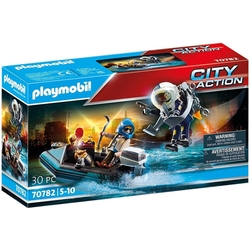 Playmobil Policia Mochila Propulsora: Detencion Del Ladron D