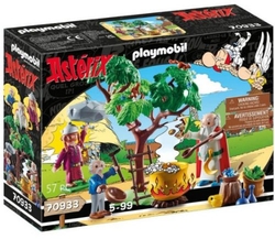 ASTERIX PANORAMIX AVEC LE CALDERO DE POCION MAGICA PLAYMOBIL