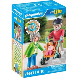 GRANDPARENTS WITH BABY PLAYMOBIL