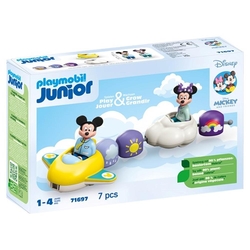 PLAYMOBIL JUNIOR DISNEY: MICKEY Y MINNIE TREN NUBE