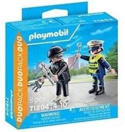 POLICIA I LADRON PLAYMOBIL