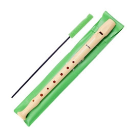 FLAUTA HOHNER 9508 MARFIL FUNDA VERD