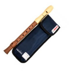 2-PIECE FLUTE WOOD-PLASTIC ALEGRA HOHNER BLUE SLEEVE