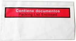 BOX OF 250 DOCUMENT HOLDER SELF-ADHESIVE ENVELOPES 175X135MM