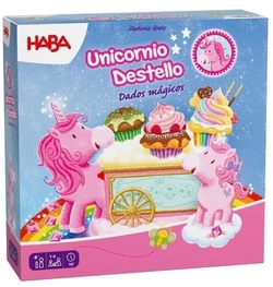 UNICORNIO DESTELLO DADOS MAGICOS