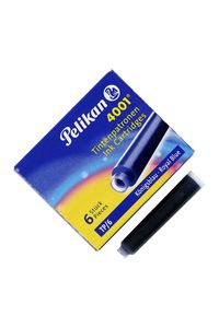 CARTOUCHE ENCRE PELIKAN BLEU REAL 4001